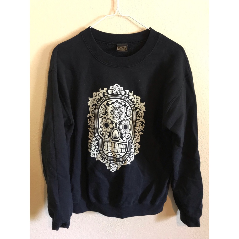Obey Sugar Skull Crewneck